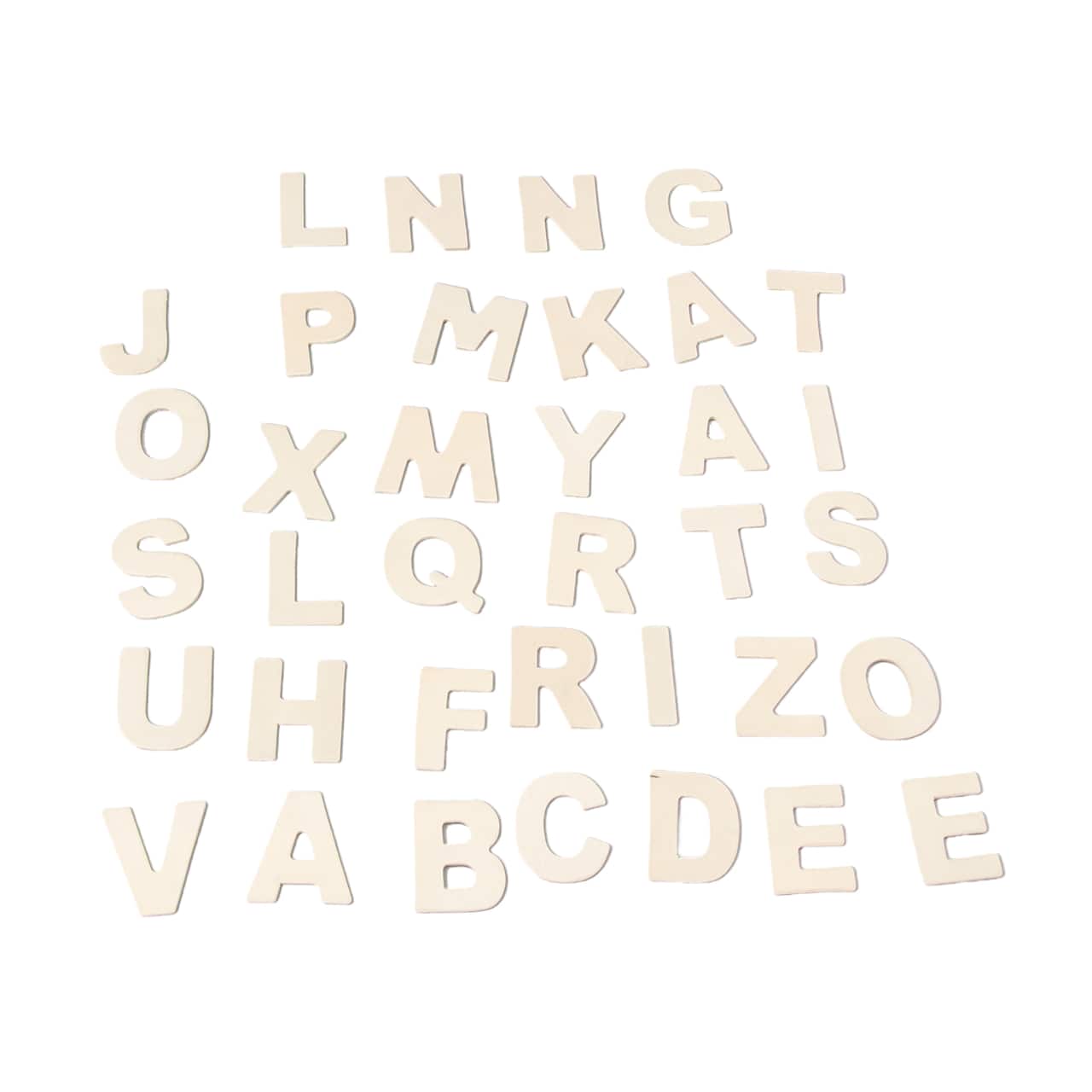 36 Piece Wood Letter Set by Make Market&#xAE;